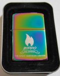 ☆人気の・・スペクトラム！虹色 SPECTRUM アメリカン柄 ２００４年 ZIPPO！新品E