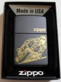 オートバイ・ライダー！２０１６年 精悍な・・ブラック  USA ZIPPO！新品