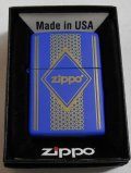 お洒落な・・デザイン！２０１６年 Royal Blue USA ZIPPO！新品