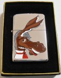☆名品復刻！１９８０年代 米国大統領選 民主党 ロバの・・ドンキー ２００７年 ZIPPO！新品