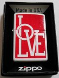 LOVE ラブ！きれいな・・デザイン ２０１５年 ホワイト ZIPPO！新品