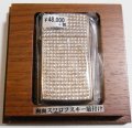 ☆☆超豪華スリム！両面スワロフスキー・クリスタル ６５０個！ブリリアンス ２００２年 SLIM ZIPPO！新品