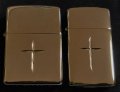 ２個セット！限定クロス　ラブラブ ペア・ジッポー！ブラック ZIPPO！新品