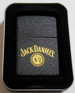 画像1: ★JACK DANIEL'S！ジャック・ダニエル ２０００年 ブラック・クラックル ZIPPO！新品