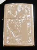 ☆伝統の・・ベネチアン 両面柄！★輝く・・SILVER PLATE １９９９年１１月 ZIPPO！新品