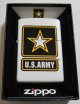 ☆米軍 US ARMY！ZIPPO社 ２０１６年モデル 陸軍 ホワイト  ZIPPO！新品