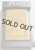 ★米海軍 USS  NIMITZ 空母二ミッツ CVN-６８ ２００２年 Solid Brass Zippo ！新品