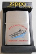 ★米海軍 USS  NIMITZ 空母二ミッツ CVN-６８ ２００１年 ＃２００ ZIPPO！新品