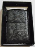 ☆松阪牛！高級和牛 本革巻き 切子柄 ブラック・レザー 素材証明書付 ＺＩＰＰＯ！新品