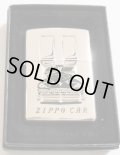 ☆ZippoCar！ジッポーカー ２００７年 ６０周年 両面車デザイン 銀加工鏡面 ZIPPO！新品A