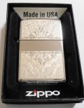 お洒落で繊細な・・彫刻デザイン！USA ２０１３年 ＃２５０ ZIPPO！新品