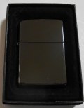★お洒落な・・BLACK！まっ黒 ブラックチタン ２００４年 ZIPPO！新品。