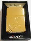 ☆１９４１ ドランカー REVELER！輝く・・ゴールドプレート  ２０１６年 ＺＩＰＰＯ！新品