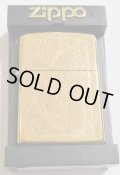 ★カナダ・ジッポー！１９９５年１０月（J） ベネチアン柄 SOLID BRASS ＺＩＰＰＯ！新品
