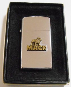 画像1: ☆１９８１年 MACK TRUCKS！マック・トラックス VINTAGE SLIM ZIPPO！未使用品