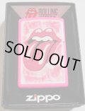 ☆ローリング・ストーンズ！ROLLING STONES ネオンピンク ２０１６年 ZIPPO！新品