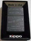 ☆オールドスタイル WHISKEY！２０１８年 USAモデル ブラック ZIPPO！新品