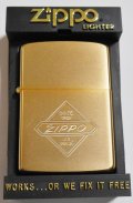 ☆１９８７年４月 VINTAGE オールドデザイン ゴールドサテン ＺＩＰＰＯ！新品C