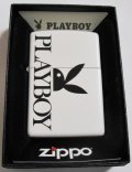 ☆PLAYBOY！ZIPPO社２０１８年モデル プレイボーイ ホワイト ZIPPO！新品