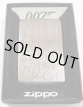 ☆００７！JAMES BOND ２０１８年 LINEN WAVE ZIPPO！新品