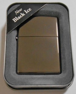 画像1: ★お洒落な・・黒！ブラックアイス BLACK ICE 発売初期 ２００２年１２月 ZIPPO！新品