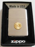 ☆金色に輝く・・菊の御紋！ゴールド・エンブレム ＃２００ ２０１６年 ZIPPO！新品