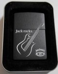 ★ジャック・ダニエル！JACK DANIEL'S ギター柄 Jack rocks １９９９年 ZIPPO！新品