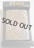 ☆SHELL！昭和シェル石油 １９９９年 オリジナル 銀バレル加工 ZIPPO！新品