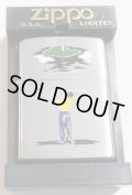☆名作 復刻！スポーツシリーズ ゴルファー！２００１年９月製 ZIPPO！新品　