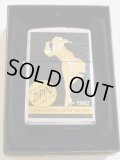 ☆１９８２ Windy！１９３０年代 BOX柄 コメモ ２００２年製 ＃２５０ USA ZIPPO！新品