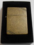 ☆渋い！１９３５モデル アンティ－クブラスバレル ２０１６年 両面ダイアゴナルライン ZIPPO！新品