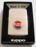 ☆ペプシ・コーラ！PEPSI-COLA 限定 歴代王冠立体メタル ２００２年 ZIPPO！新品A