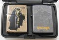 ☆豪華２個組！韮沢　靖！Yasushi Nirasawa World ゴルドバ 両面デザイン １９９７年 限定 ZIPPO！未使用品