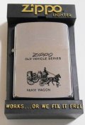 ☆１９８７年２月 OLD VEHICLE （昔の車両）ＳＥＲＩＥS  馬車 ＃２００ ZIPPO！新品