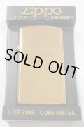 ☆１９９１年製 スリム 真鍮無垢！１９３２－１９９１ HP Solid Brass Slim Zippo 未使用品