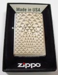☆ZIPPO社２０２０年 New Model！お洒落なデザイン彫刻 USA ZIPPO！新品１１