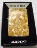 ☆聖観世音菩薩！輝く・・GOLD METAL PLATE 繊細な彫刻 ２０２０年 ZIPPO！新品