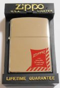 ☆１９９７年５月製 ６０’s ＶＩＮＴＡＧＥ パッケージＢＯＸデザイン 銀加工 ＺＩＰＰＯ！新品