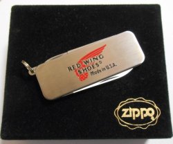 画像1: ☆ZIPPO社 ポケットナイフ！RED ＷING ＳHOES USA  １９９０年代ノベルティ！未使用品