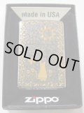 😹金ネコ！お洒落なグレイ 輝く・・両面 GOLD METAL PLATE 繊細な彫刻 ２０２０年 ZIPPO！新品
