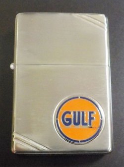画像1: ☆Gulf！ガルフ石油  オレンジロゴ １００周年限定 ２００３年 １９３７モデル ZIPPO！木箱入り 新品