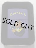☆キャメル！CAMEL SMOKING JOE！１９９０年６月 パープル ZIPPO！未使用品