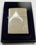 ★ジッポーオールドＢＯＸ柄 繊細な彫刻 銀加工 ２００５年７月 ZIPPO！新品Ｂ 