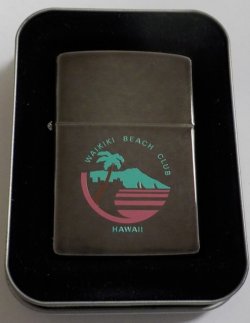 画像1: ☆ジッポー社 セールスマン用 WAIKIKI BEACH CLUB HAWAII １９９２年１０月 ZIPPO！未使用品