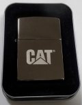 ★CAT！重機の・・キャタピラー！ロゴマーク ２００６年 BLACK ICE USA ZIPPO！新品