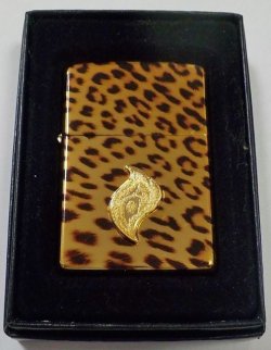 画像1: ★限定１００個！KIRIN FIRE キリン・ファイア！アフリカン 両面豹柄 ２００７年 ZIPPO！新品