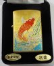 ☆豪華絢爛！鯉 CARP 伝統工芸 本金蒔絵 漆塗り ゴールド２０２１年 限定 ＺＩＰＰＯ！新品未使用品