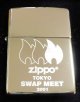 ☆２００１年 第３回 TOKYO SWAP MEET 開催記念限定　SILVER PLATE 　ZIPPO！新品