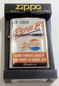 ☆ペプシ・コーラ！PEPSI-COLA 広告デザイン POP ART エポキシ仕上げ２００１年１１月 ZIPPO！新品C