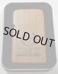 ☆スリム WOOD！天然木  ウオールナット ５０周年柄！２００５年 SLIM ZIPPO！未使用品